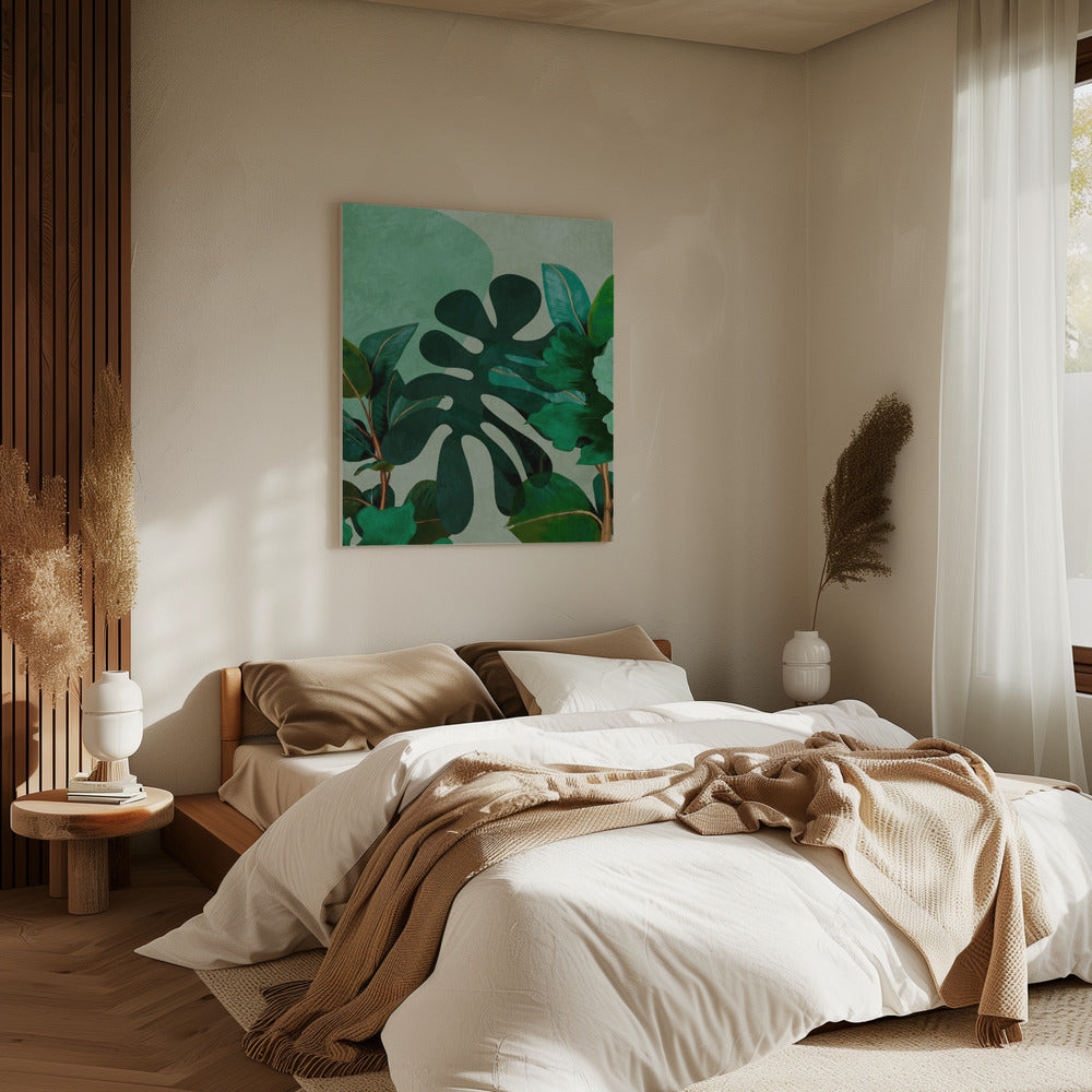 Leaves More 8 Kopie | Canvas