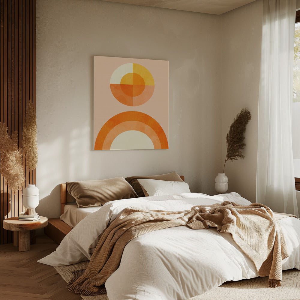 Spring Mid Rhapsody Orange 2 | Canvas