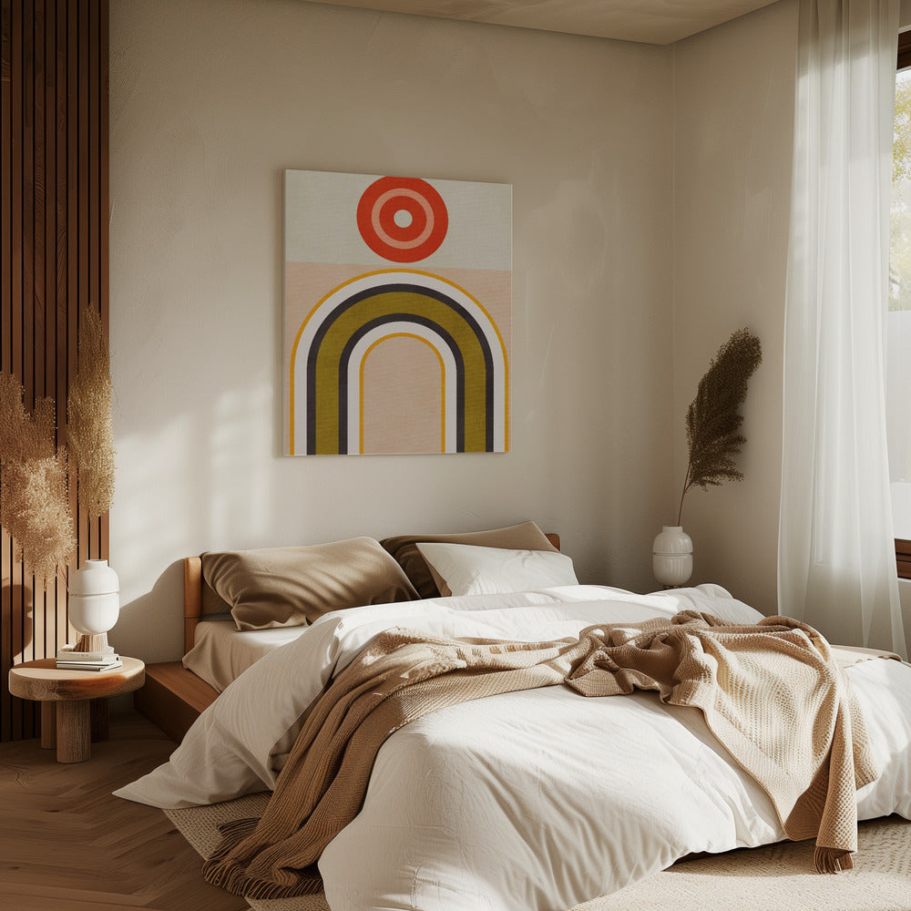 Rainbow Suns 9 | Canvas