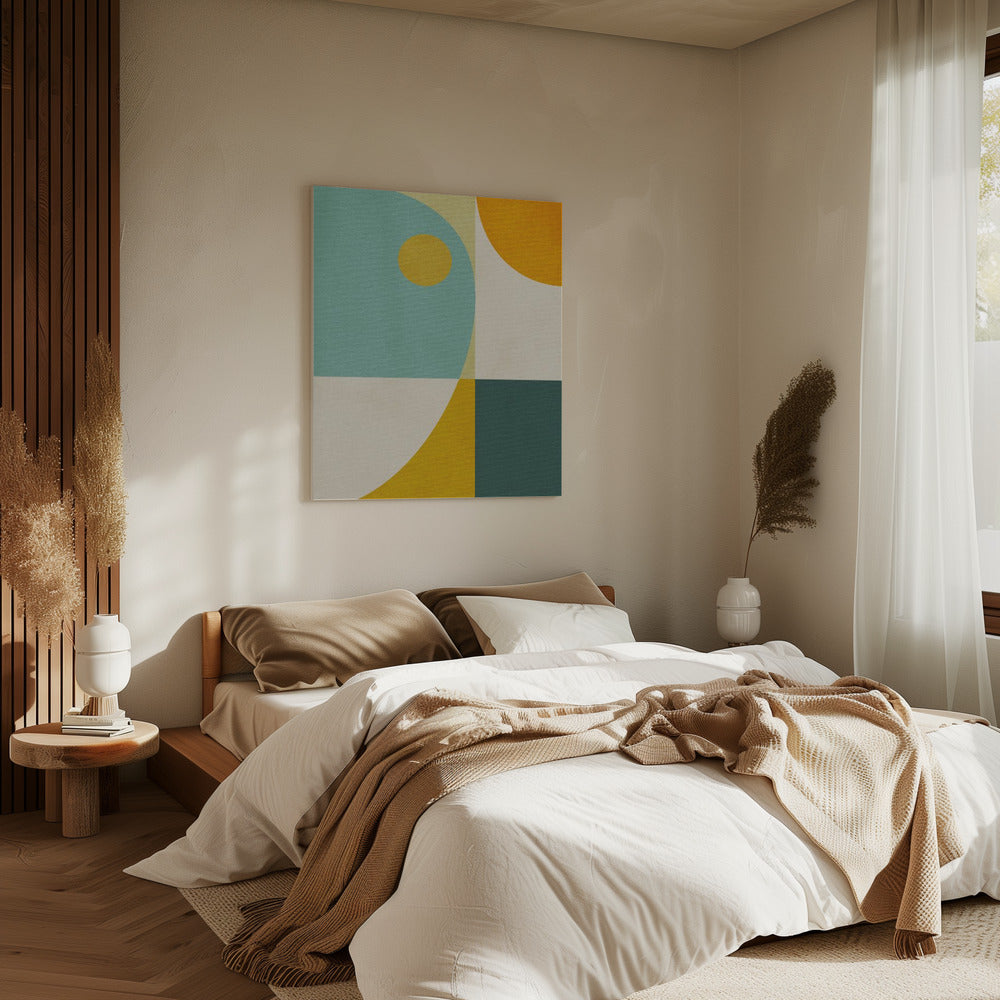 Rainbow Plus Shapes10 | Canvas