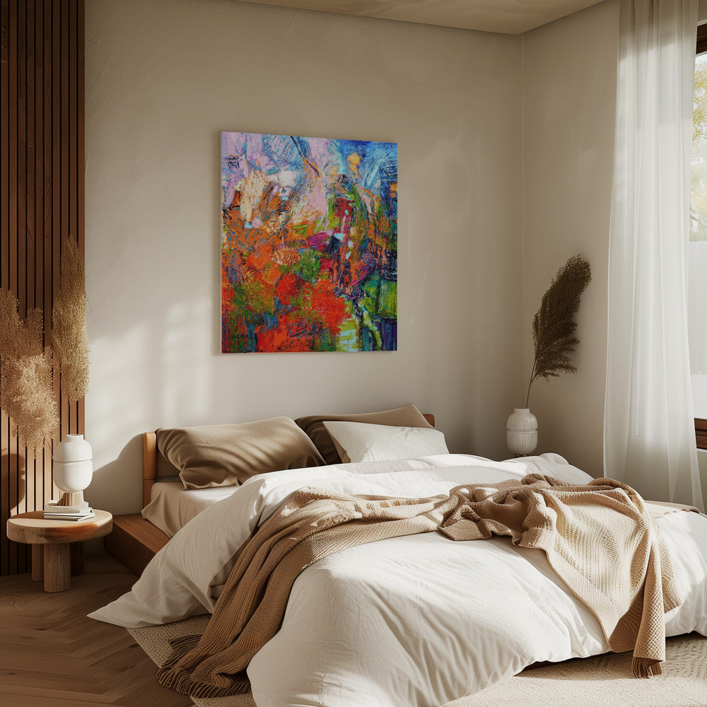 Ethereal Blossom Glow | Canvas