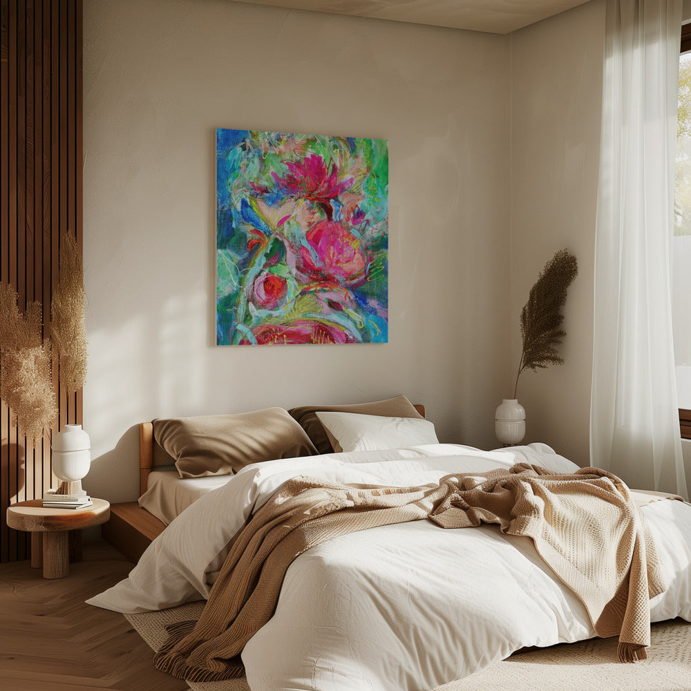 Vibrant Petal Symphony | Canvas