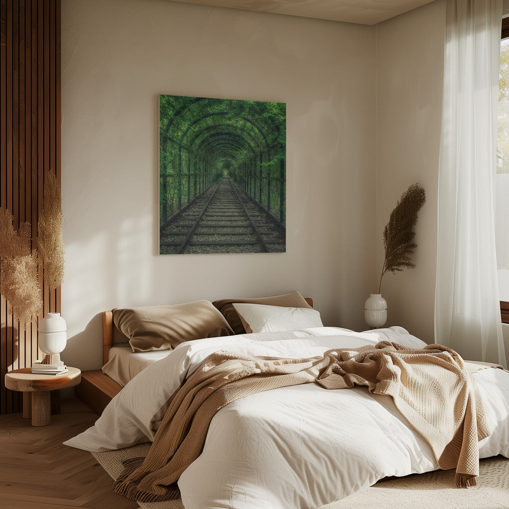 Green Tunnel | Canvas