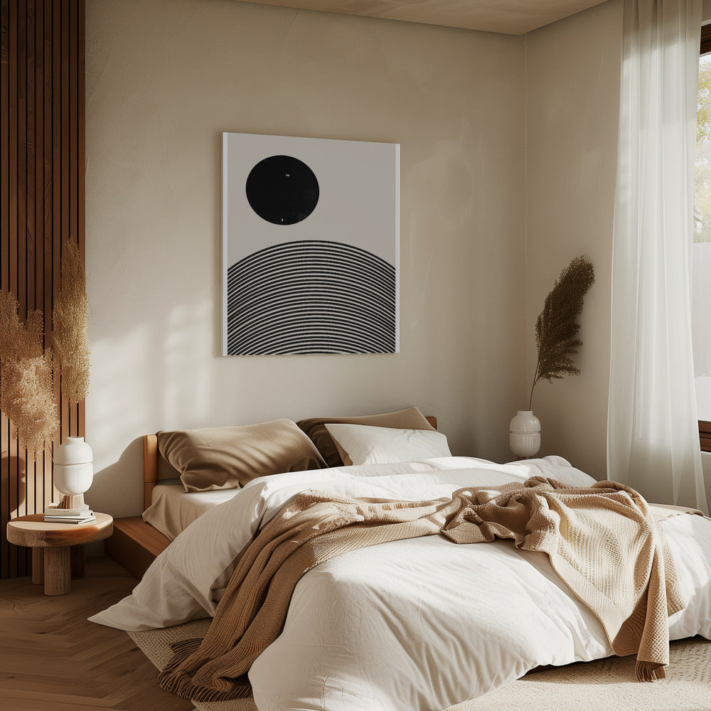 Orbiting Silhouette | Canvas