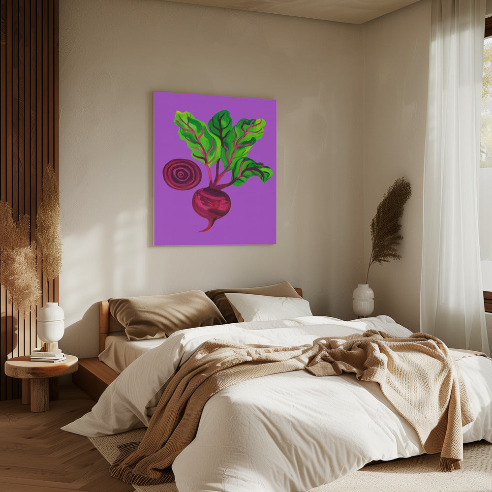 Beetroot Swirl Purple | Canvas