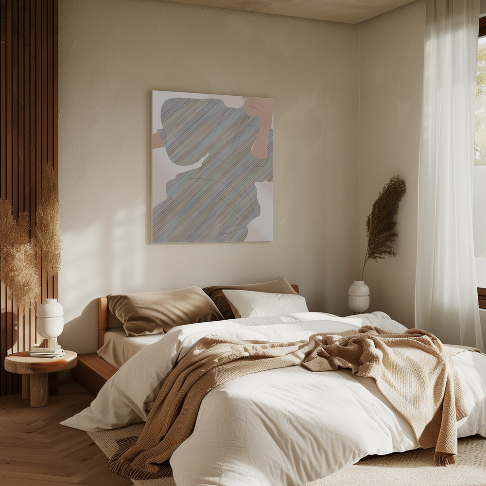 Striped Elegance | Canvas