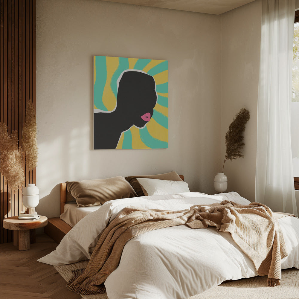 Anonymous Portrait In Summer | Canvas