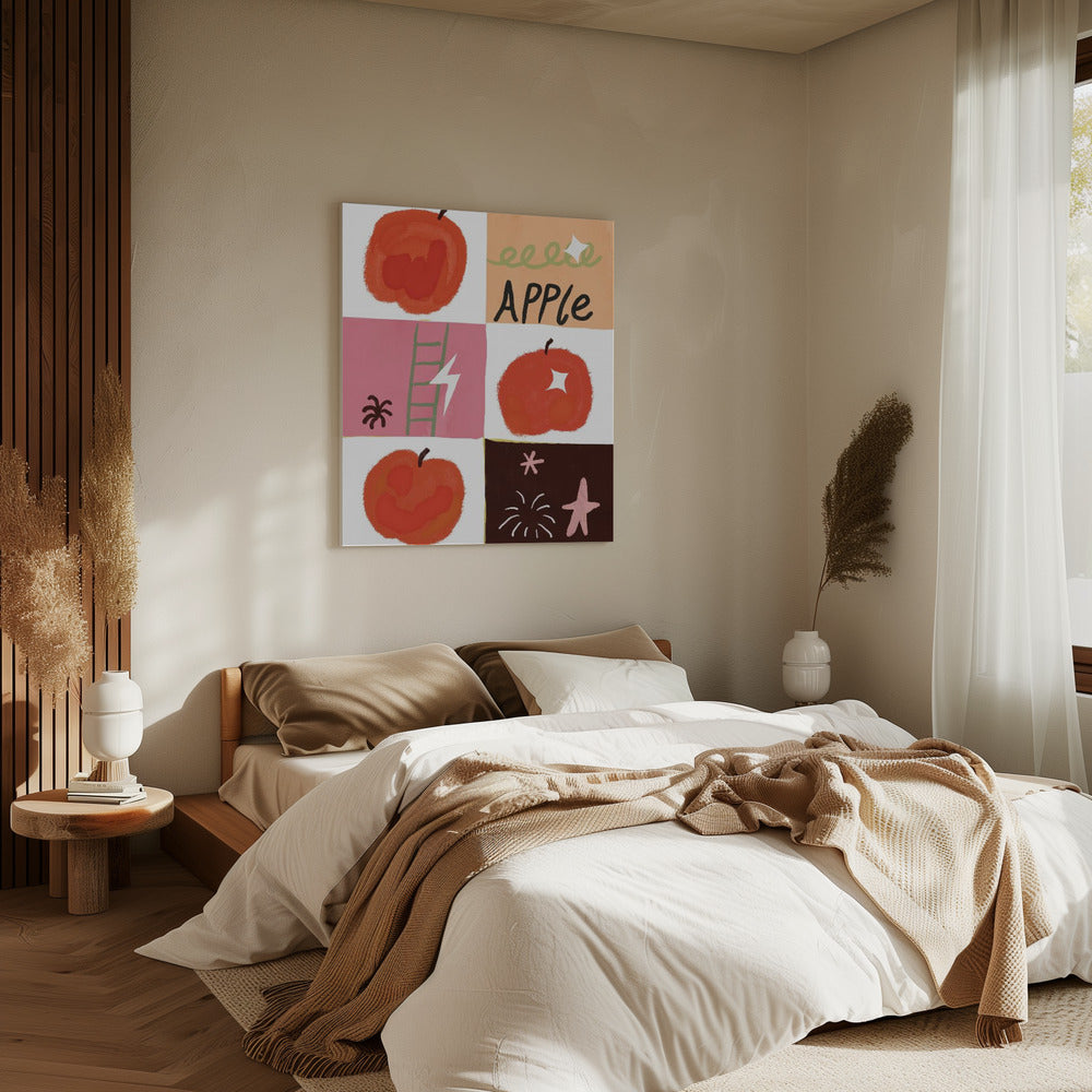Apple poster | Canvas