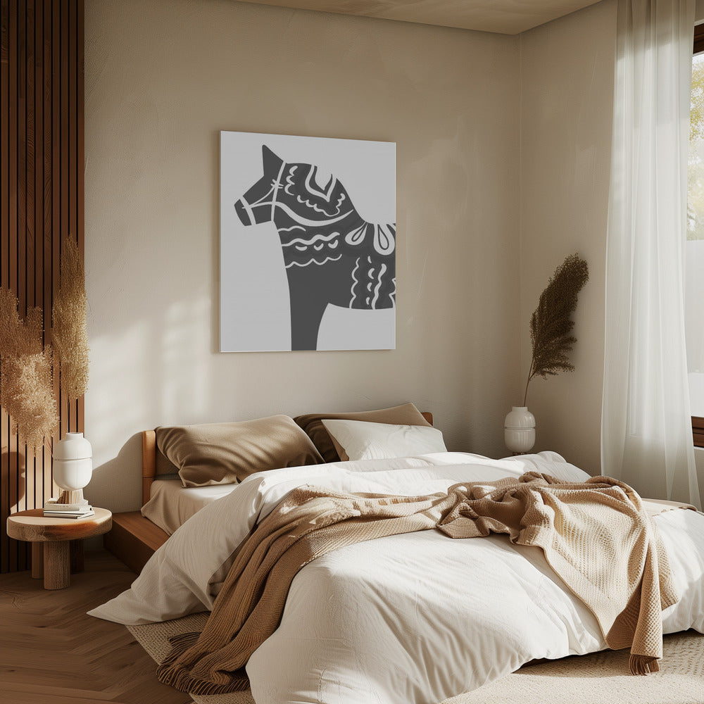 Silent Equine Elegance | Canvas