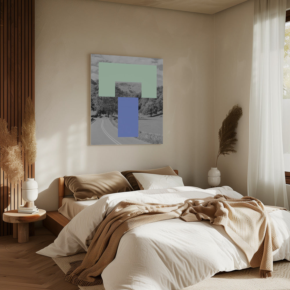 Geometric Landscape | Canvas