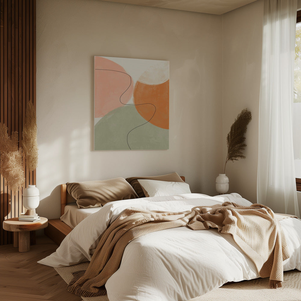 Soft Curves Dance | Canvas