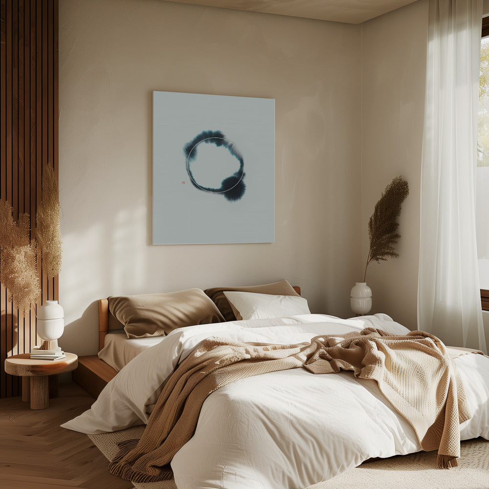 Circle N°2 | Blue | Canvas