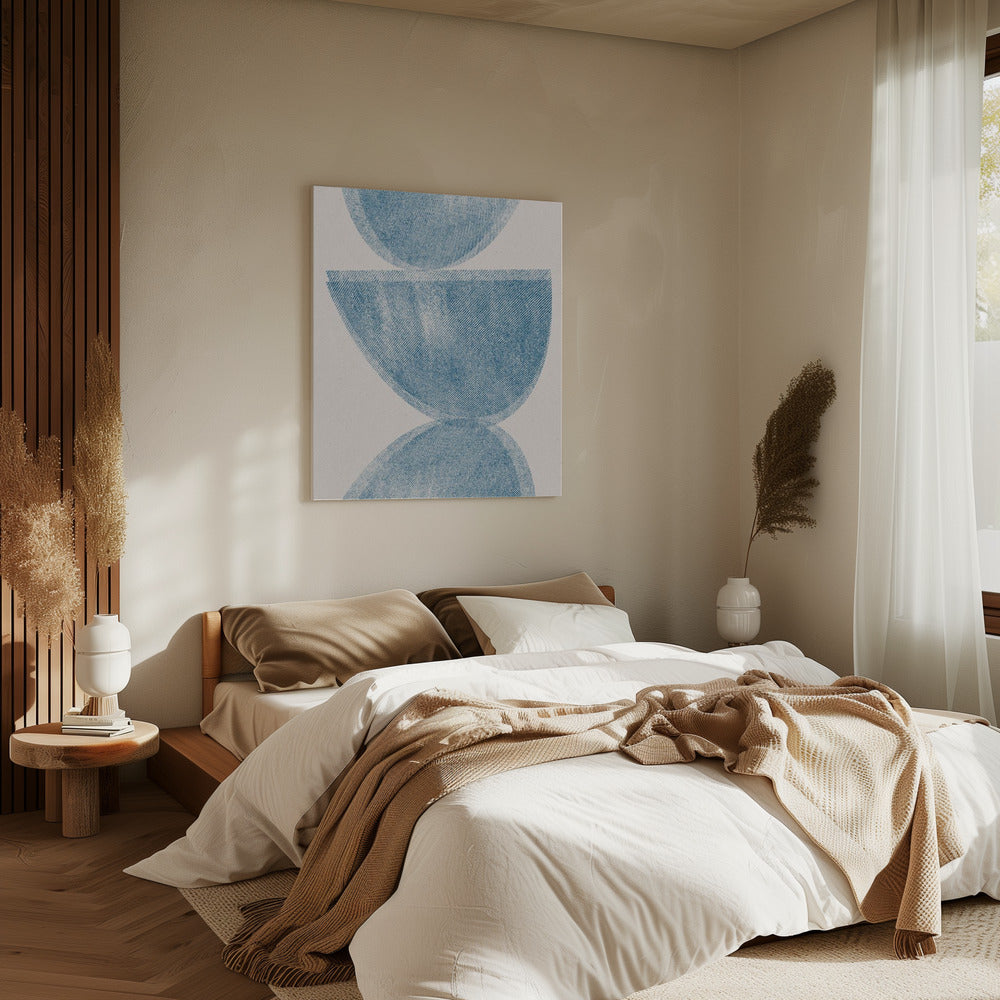 Blue Sphere Balance | Canvas