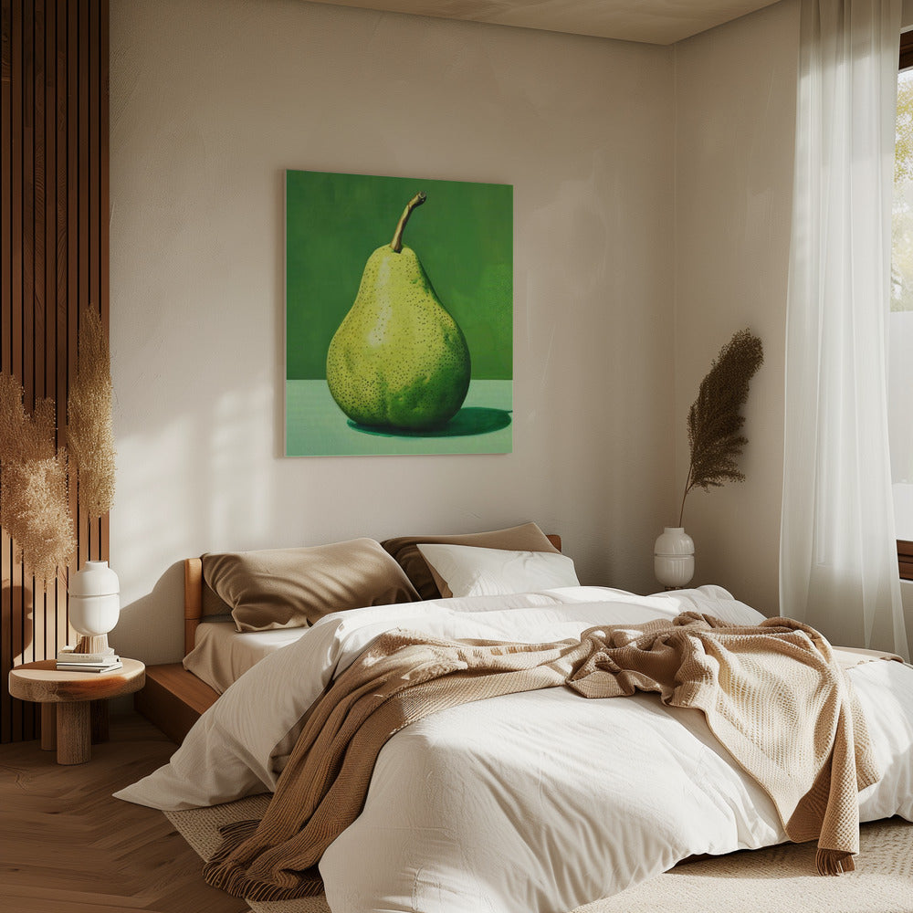 Green Pear | Canvas