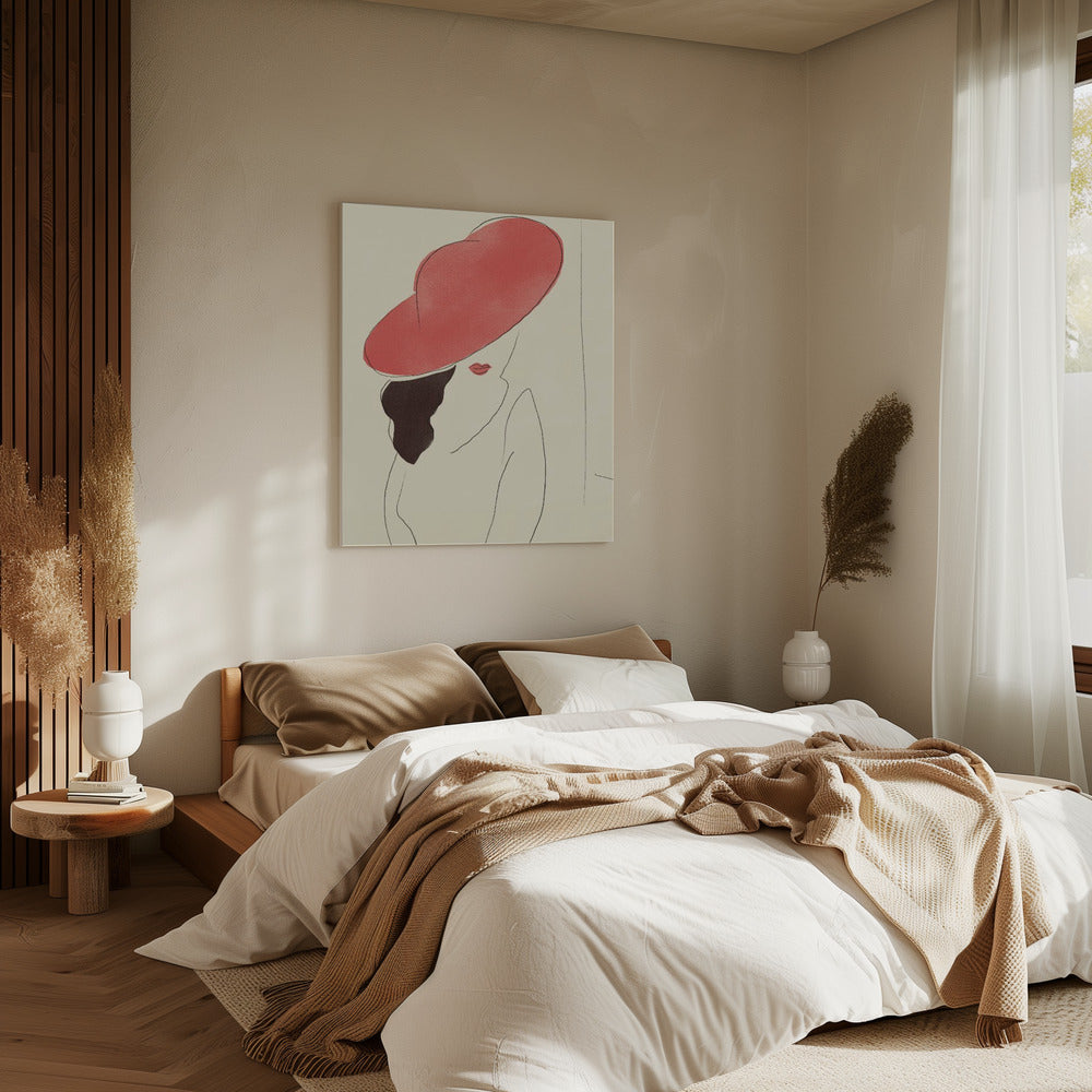 Red Hat Elegance | Canvas