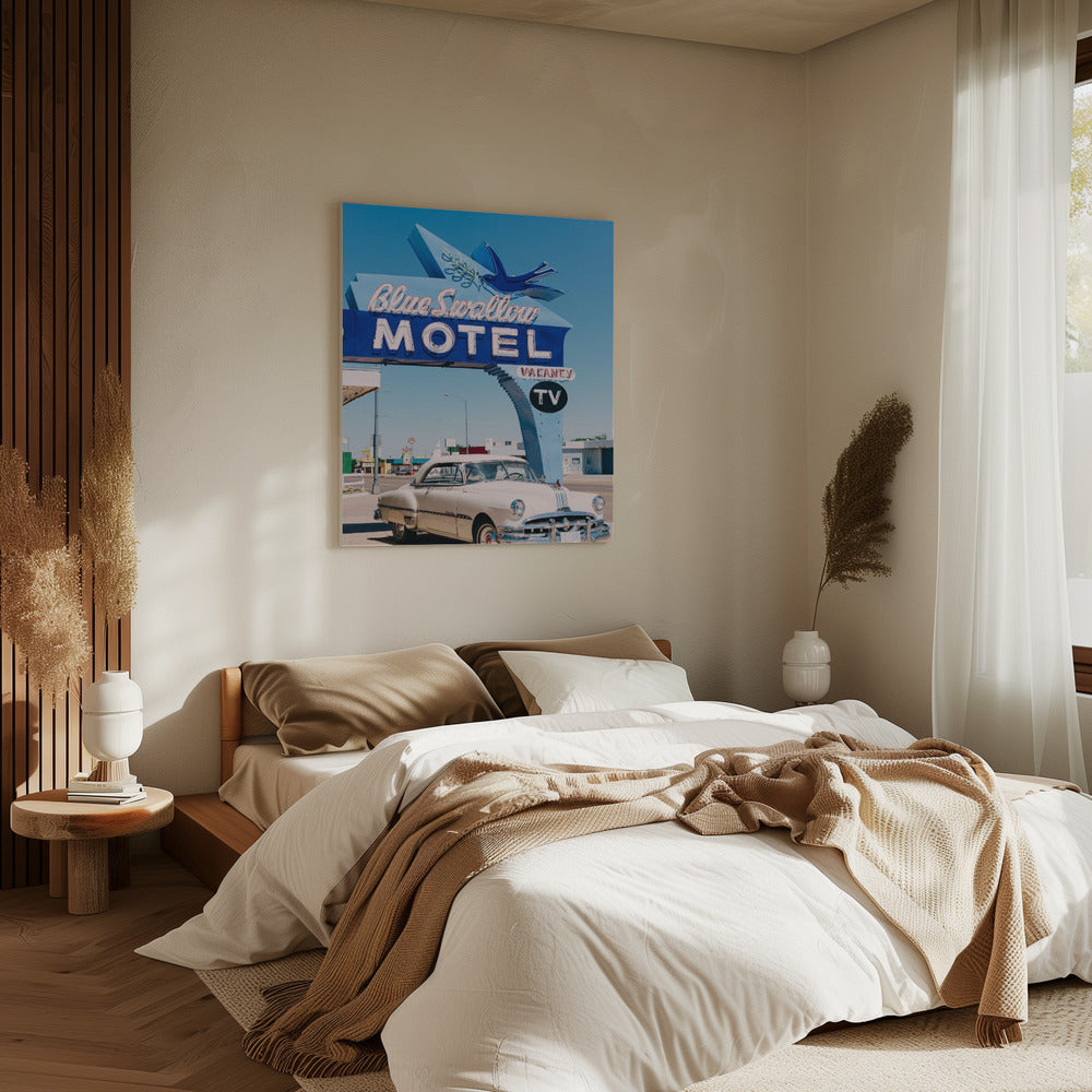 Blue Swallow Motel | Canvas