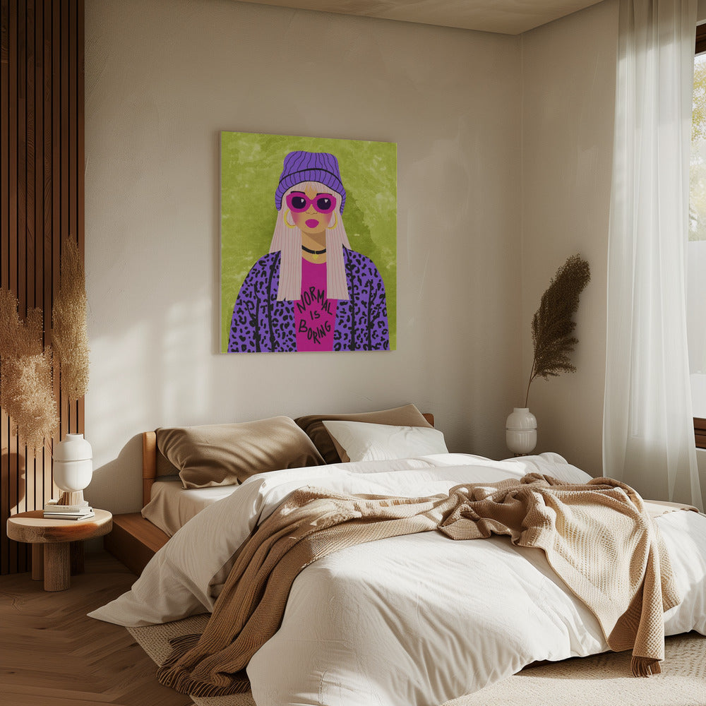 Normal is boring | Canvas