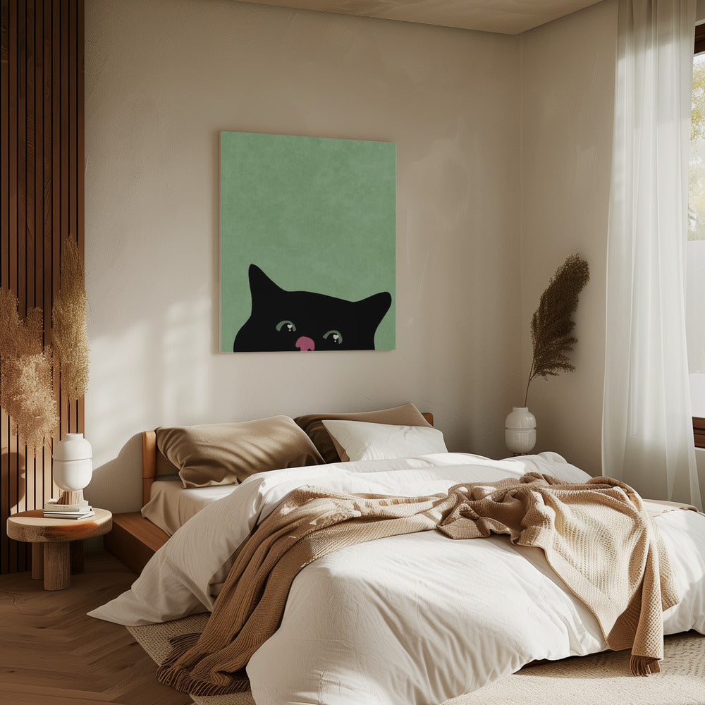 Curious cat | Canvas