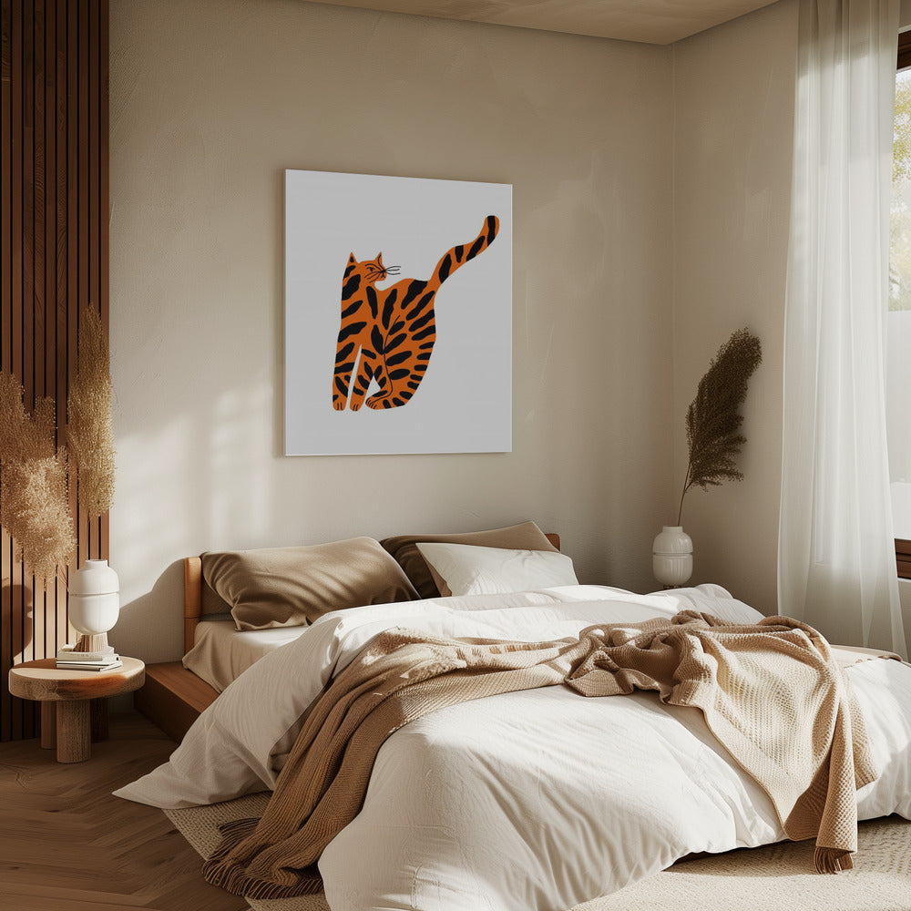 Tiger Cat | Canvas