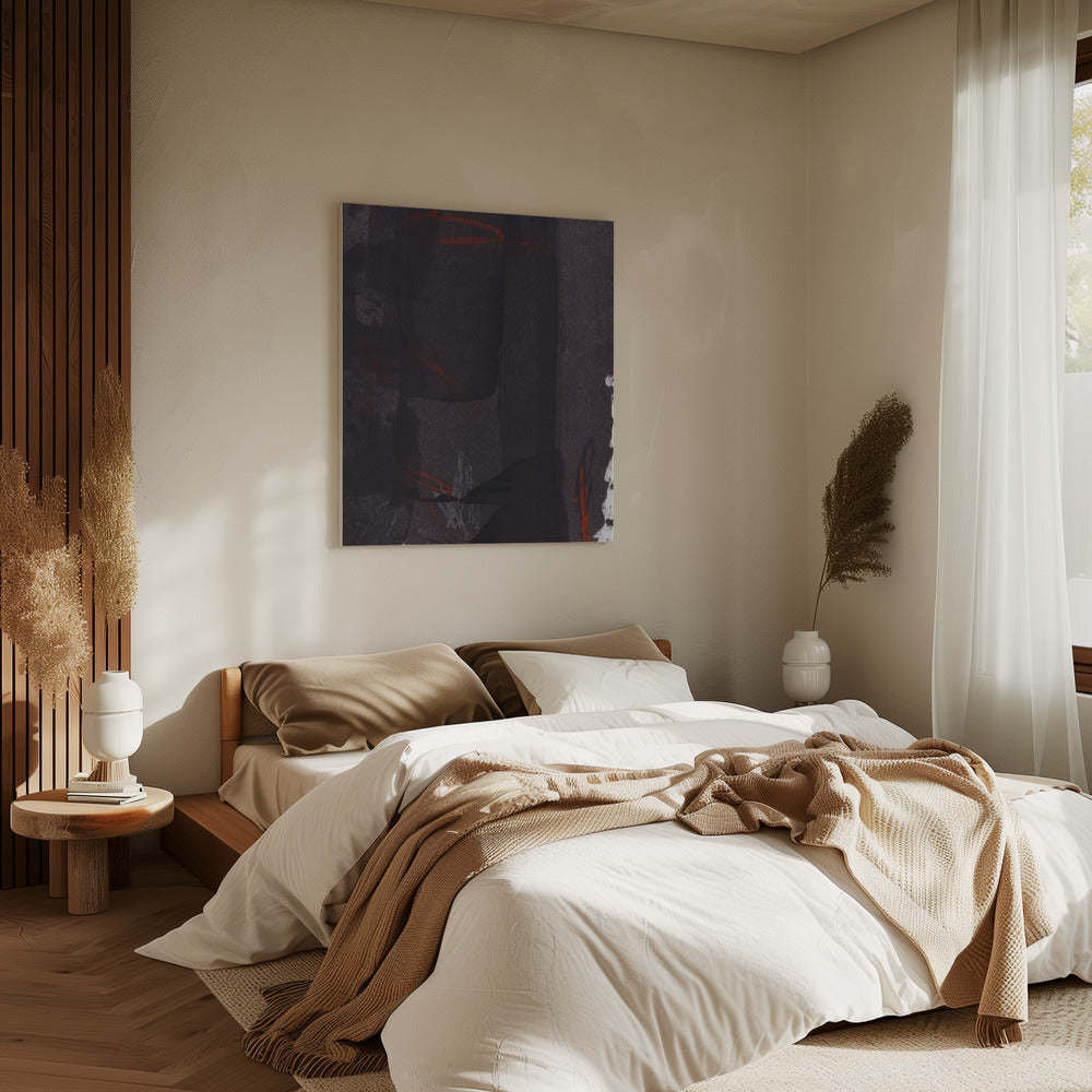 Crimson Shadows | Canvas