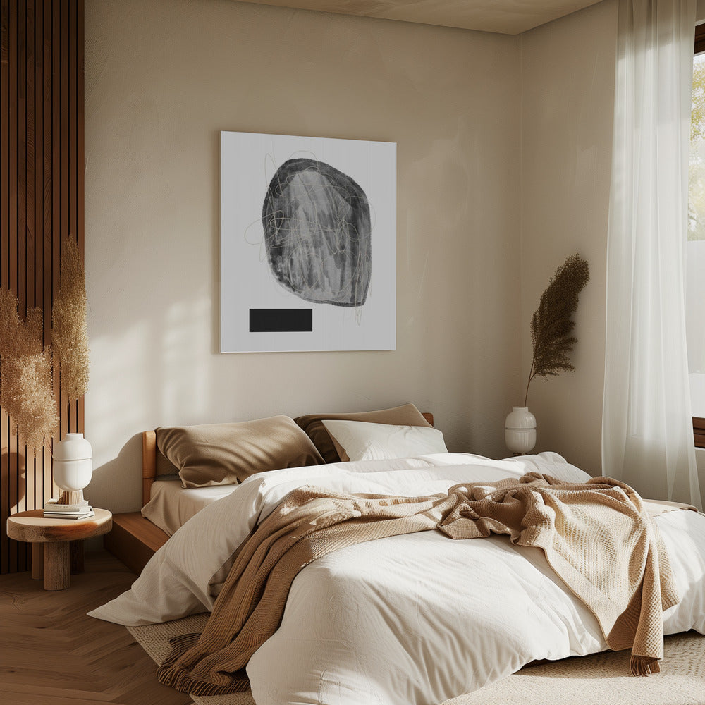 Black And Gray Hues | Canvas