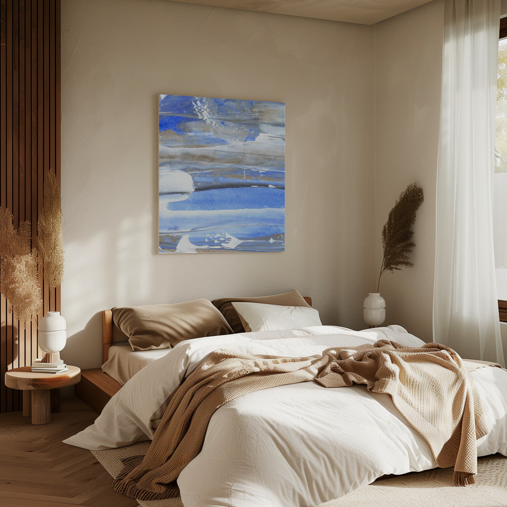 Dynamic Colorful Brushstrokes | Canvas