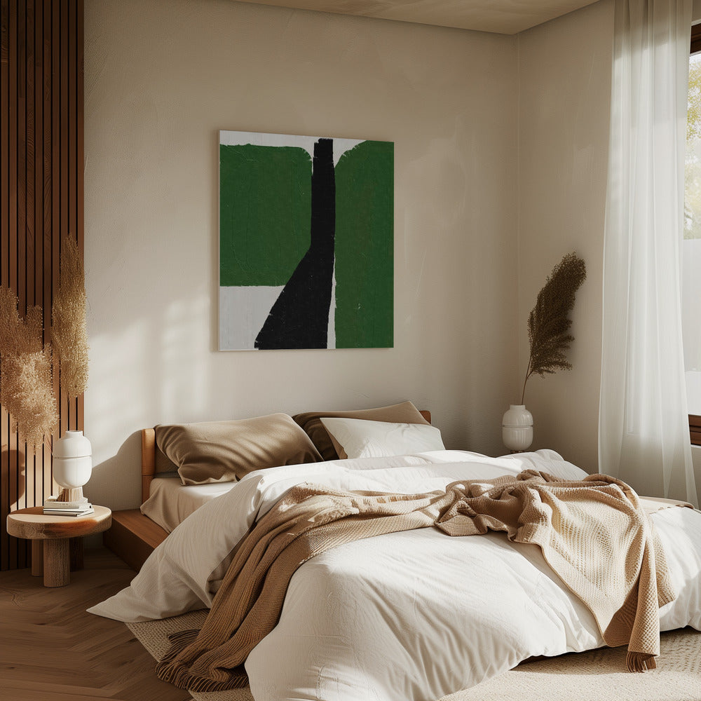 Green Divide | Canvas