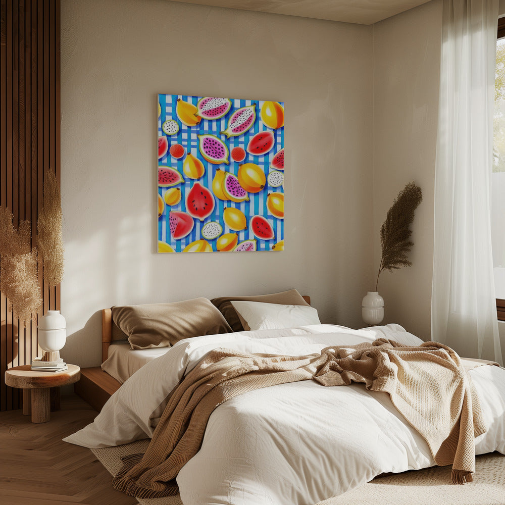 Tropical Fruit Pop | Canvas