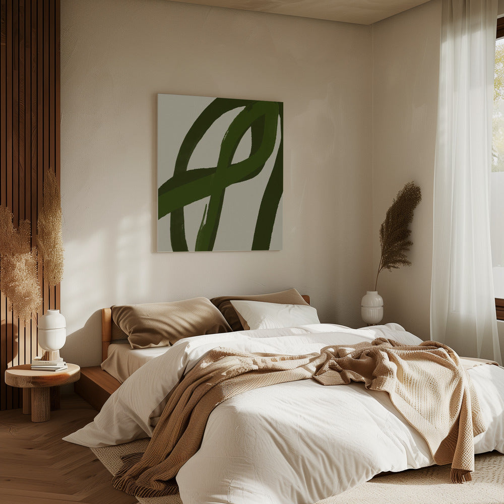 Verdant Curves | Canvas