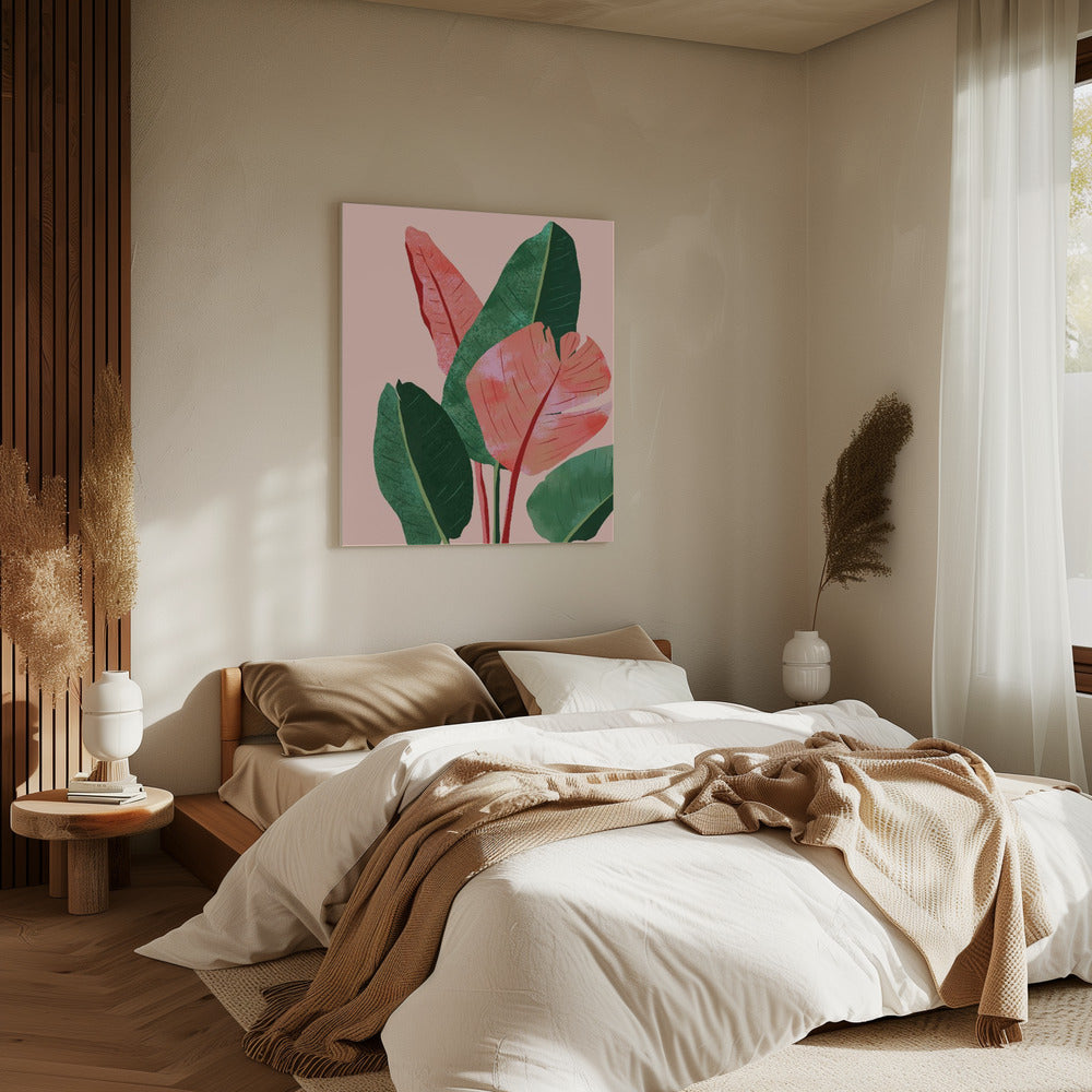 Blush Tropical | Canvas