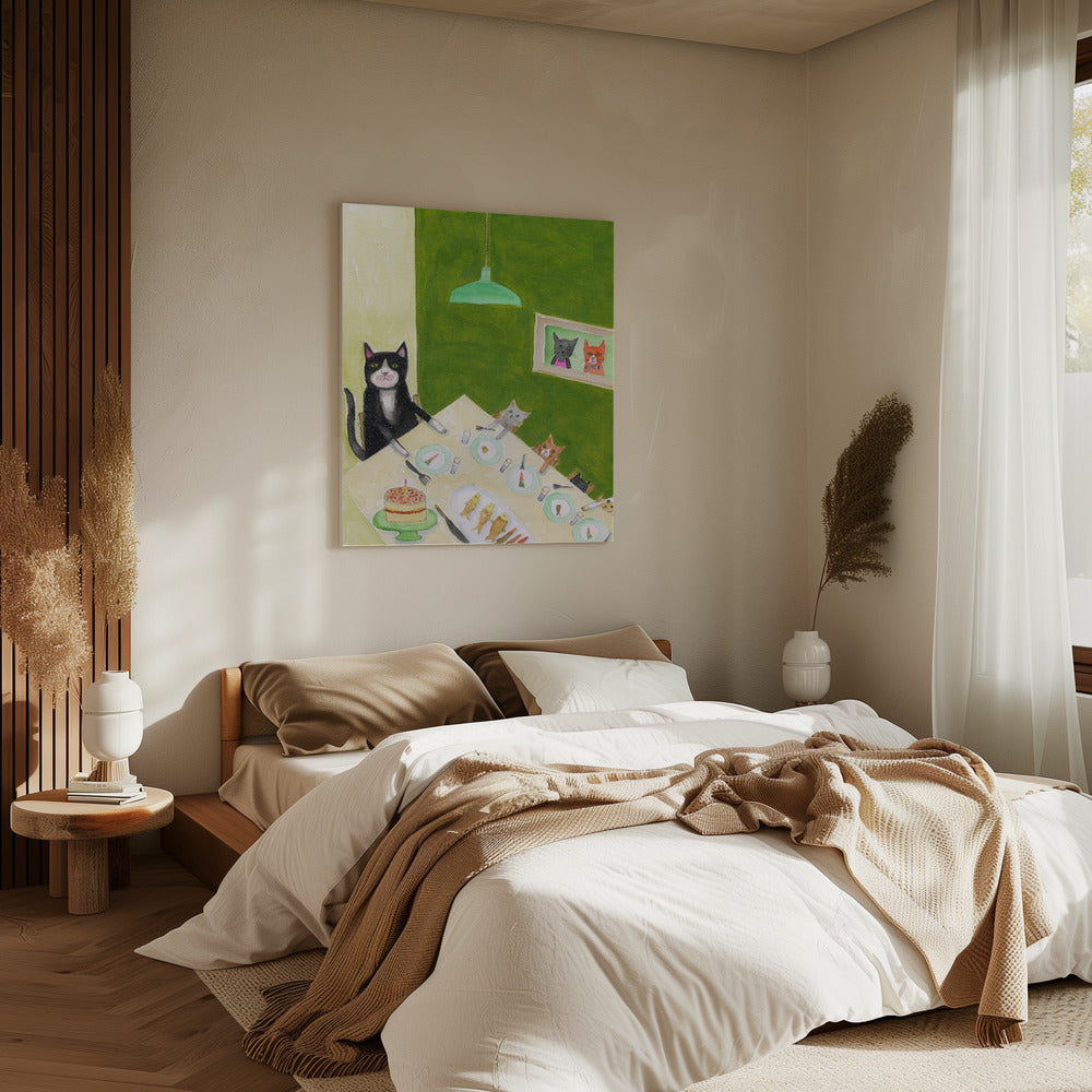 Family of cats | Canvas