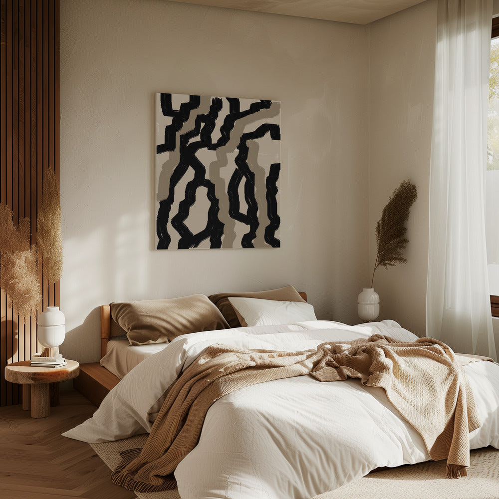Zigzag Reflections | Canvas