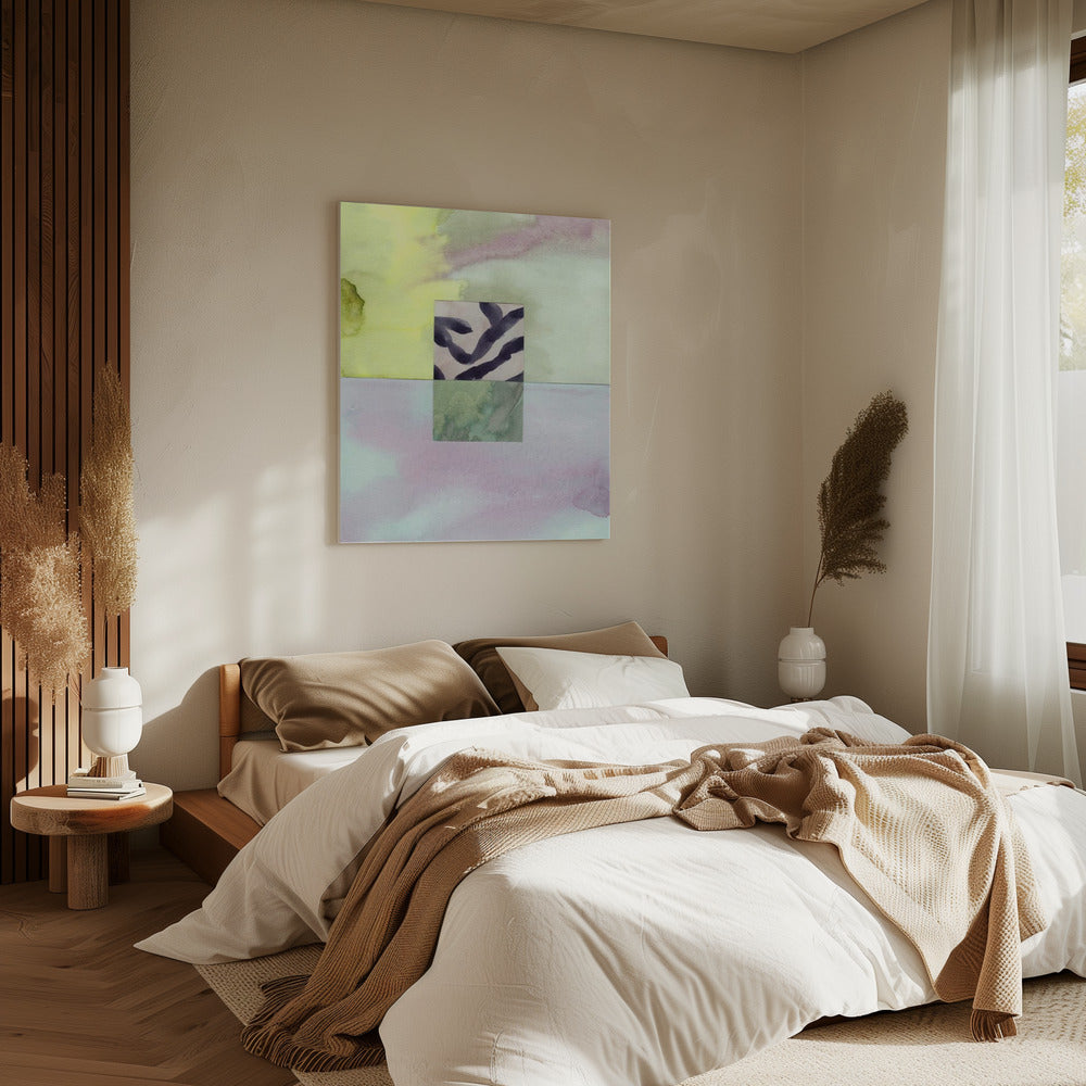 Watercolor abstract composition 8 | Canvas