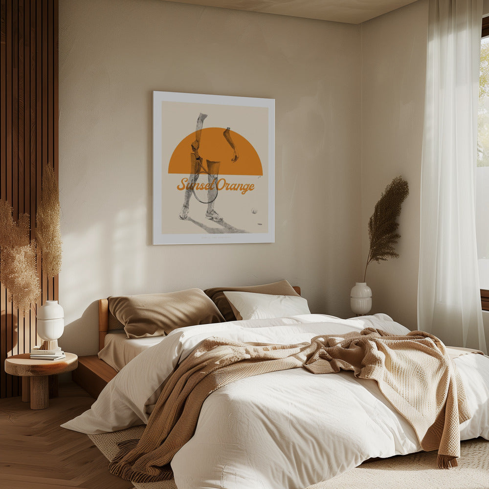 Sunset Orange | Canvas