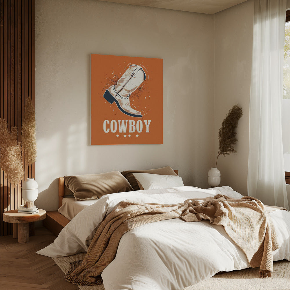 Cowboy Boots Vintage | Canvas