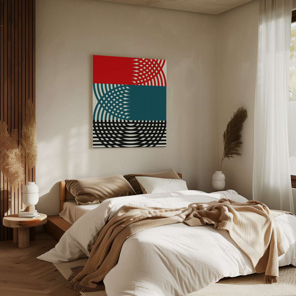 Symmetric Echoes | Canvas