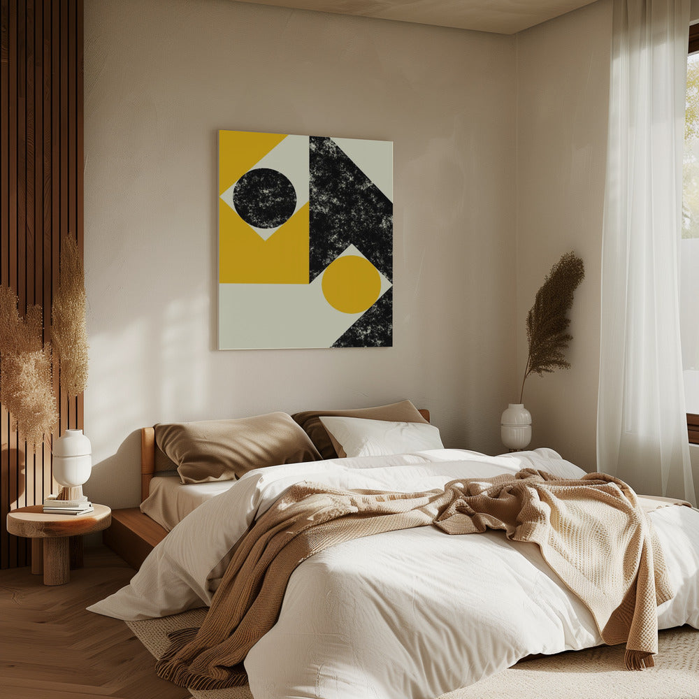 Bold Geometric Shapes | Canvas