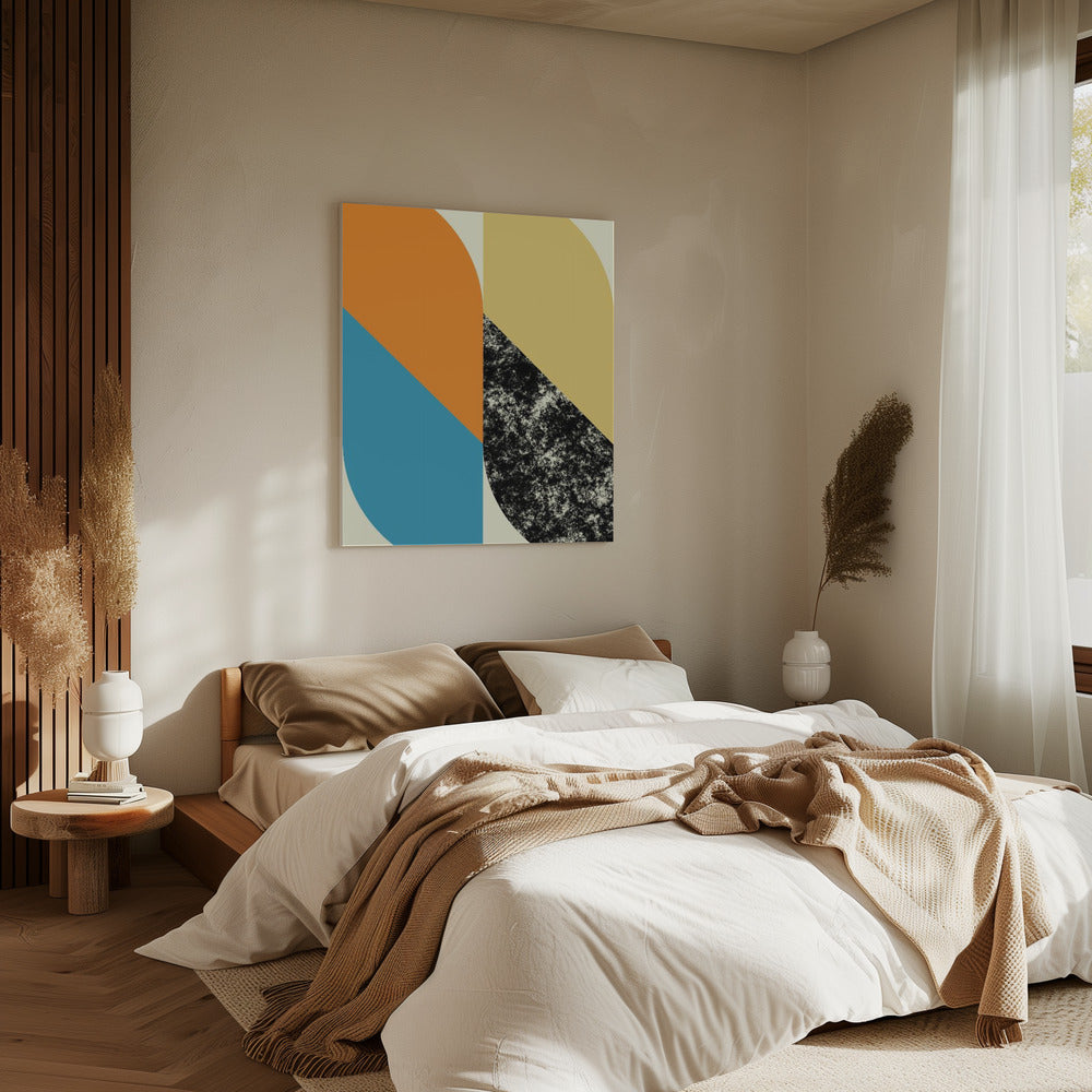 Bold Geometric Shapes | Canvas