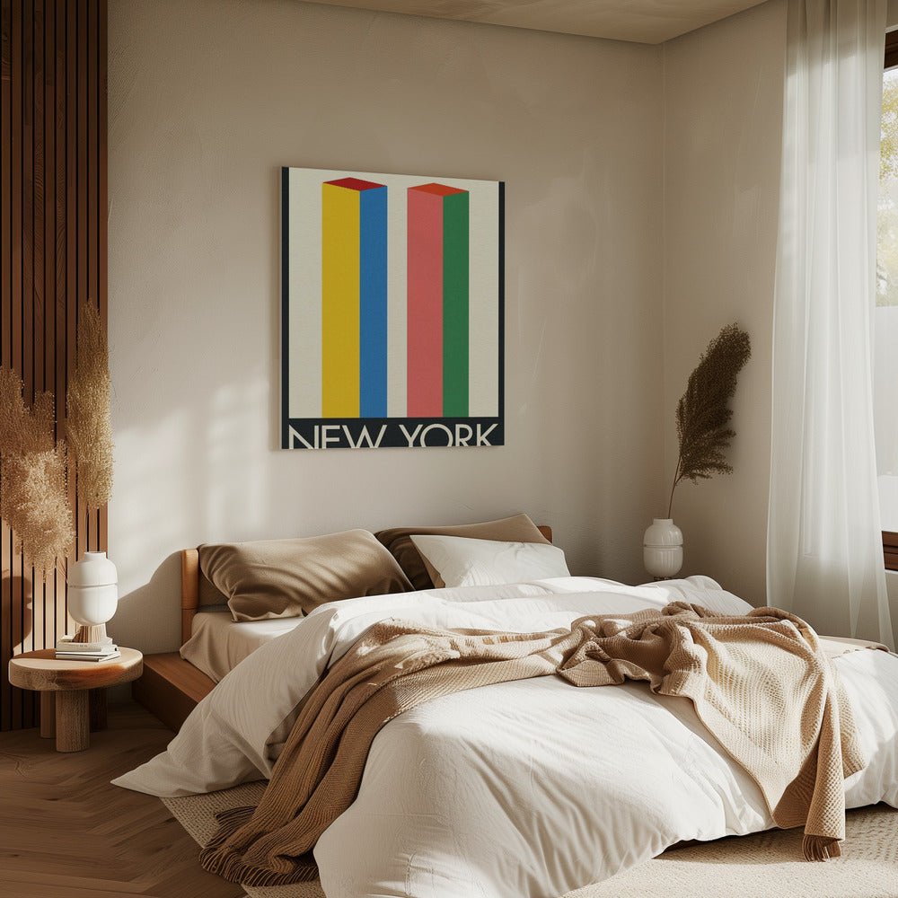 New York Twin Towers | Canvas