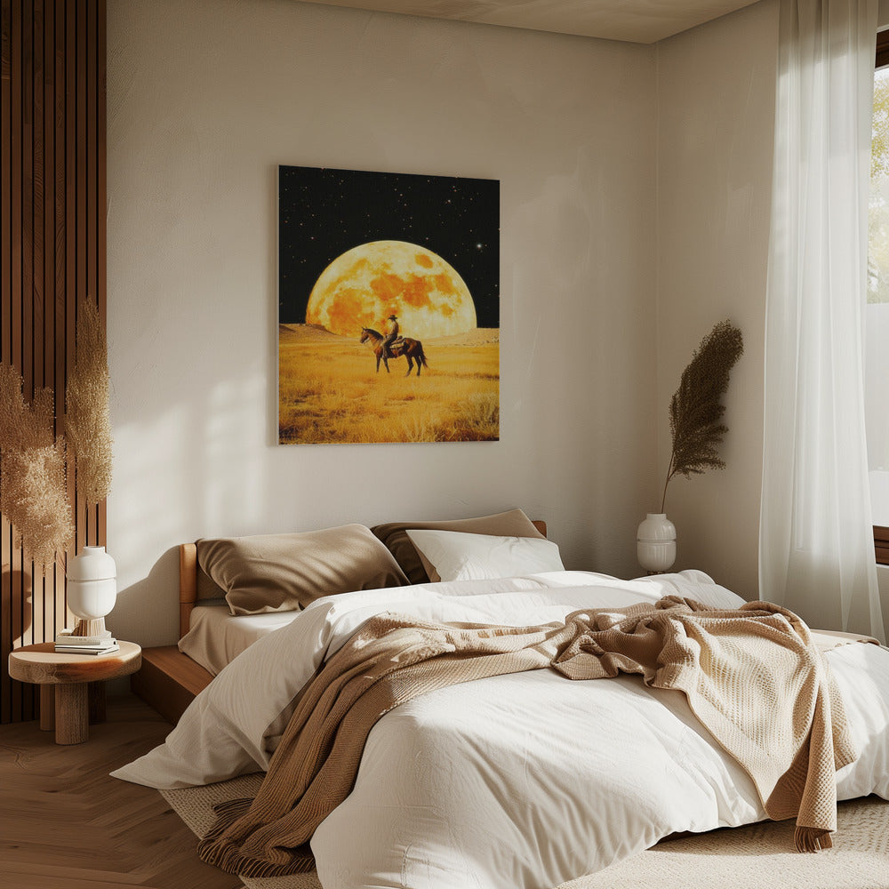 Lunar Cowboy | Canvas