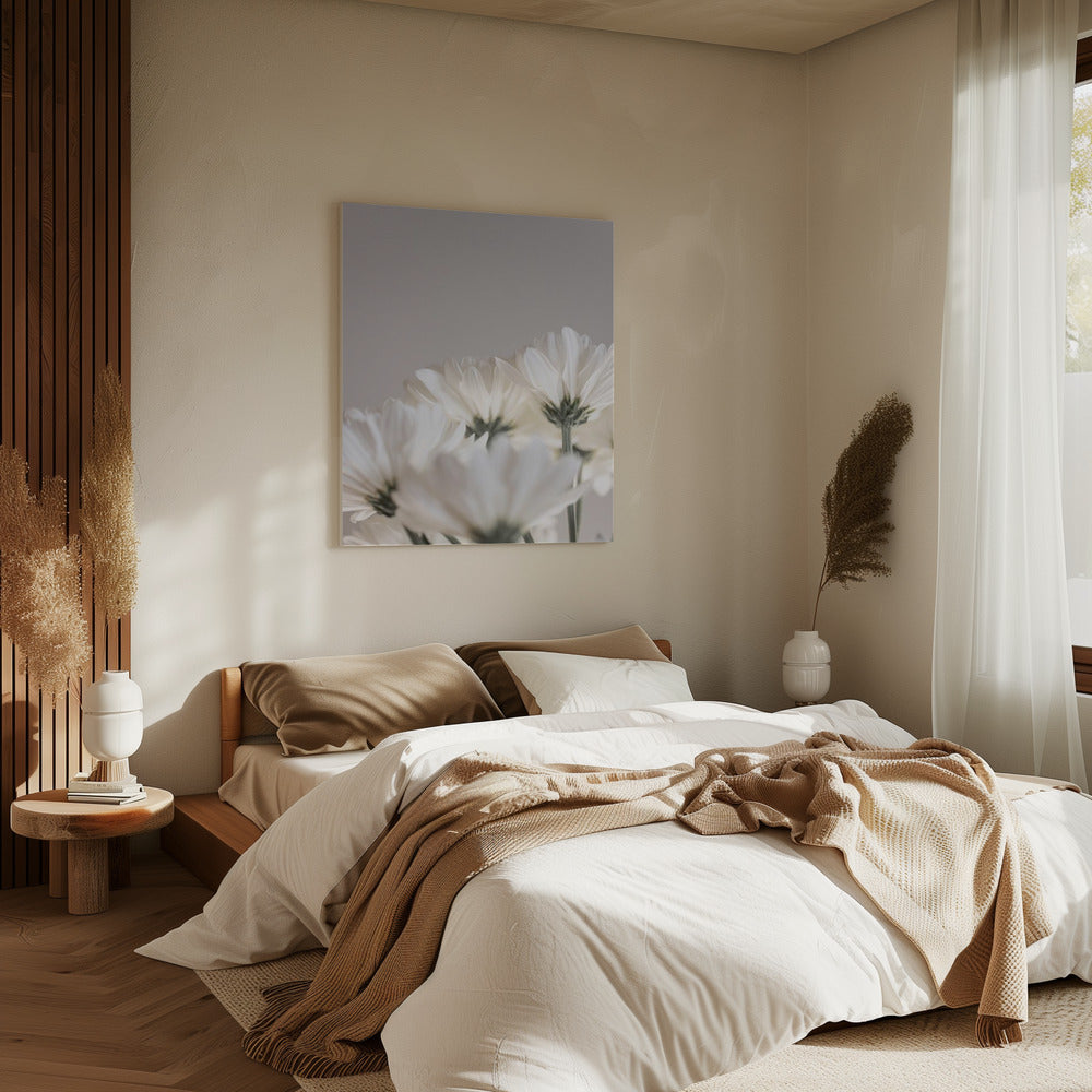 White Flowers 4 | Canvas