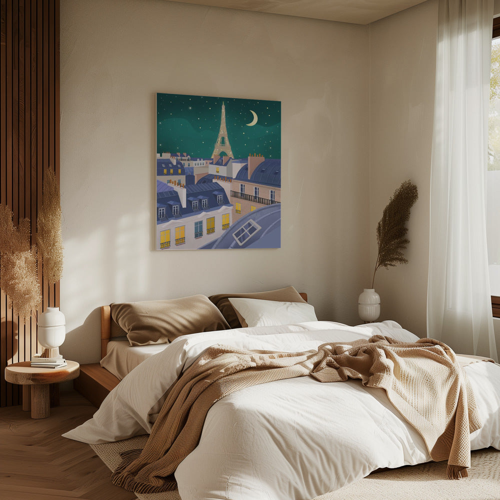 Paris at Night | Canvas