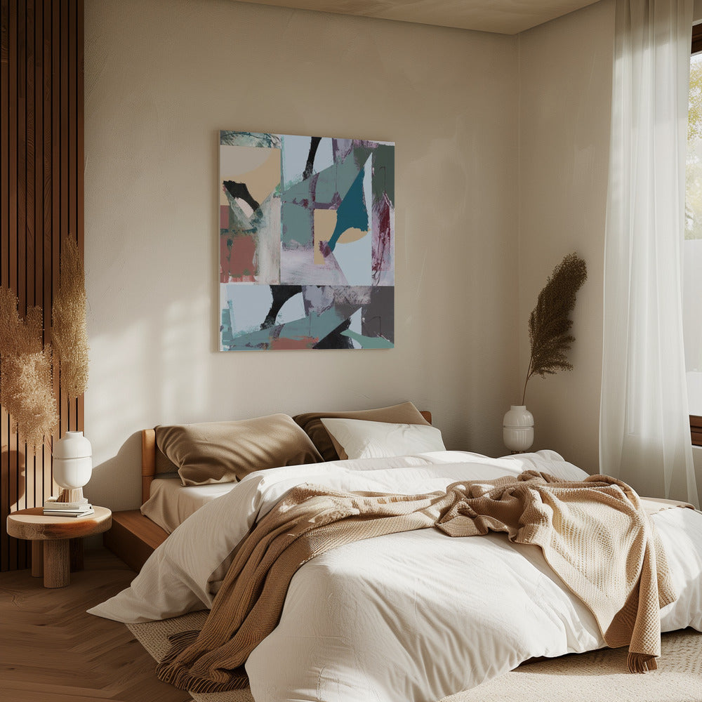 Abstract Shapes No1 | Canvas