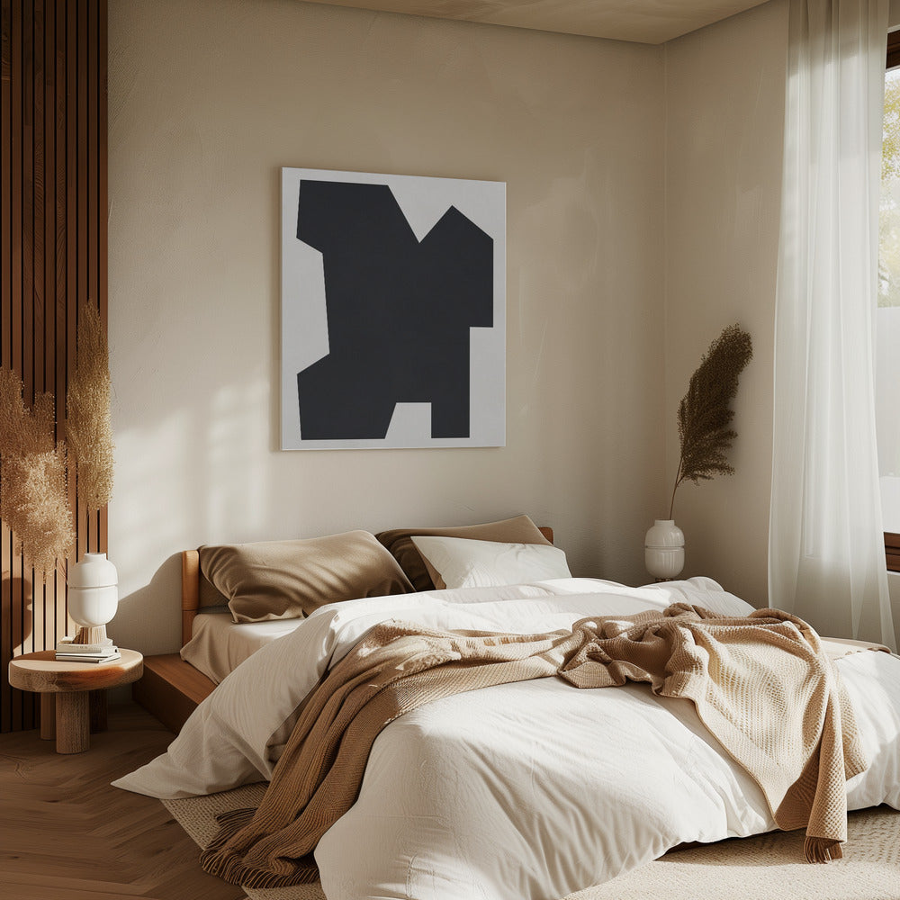 Black and white geometry 6 | Canvas