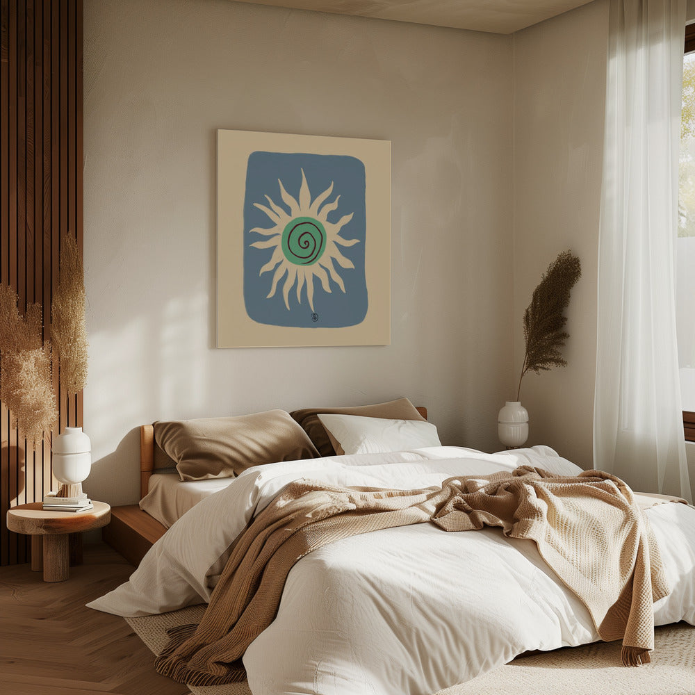Sun Spiral Dance | Canvas