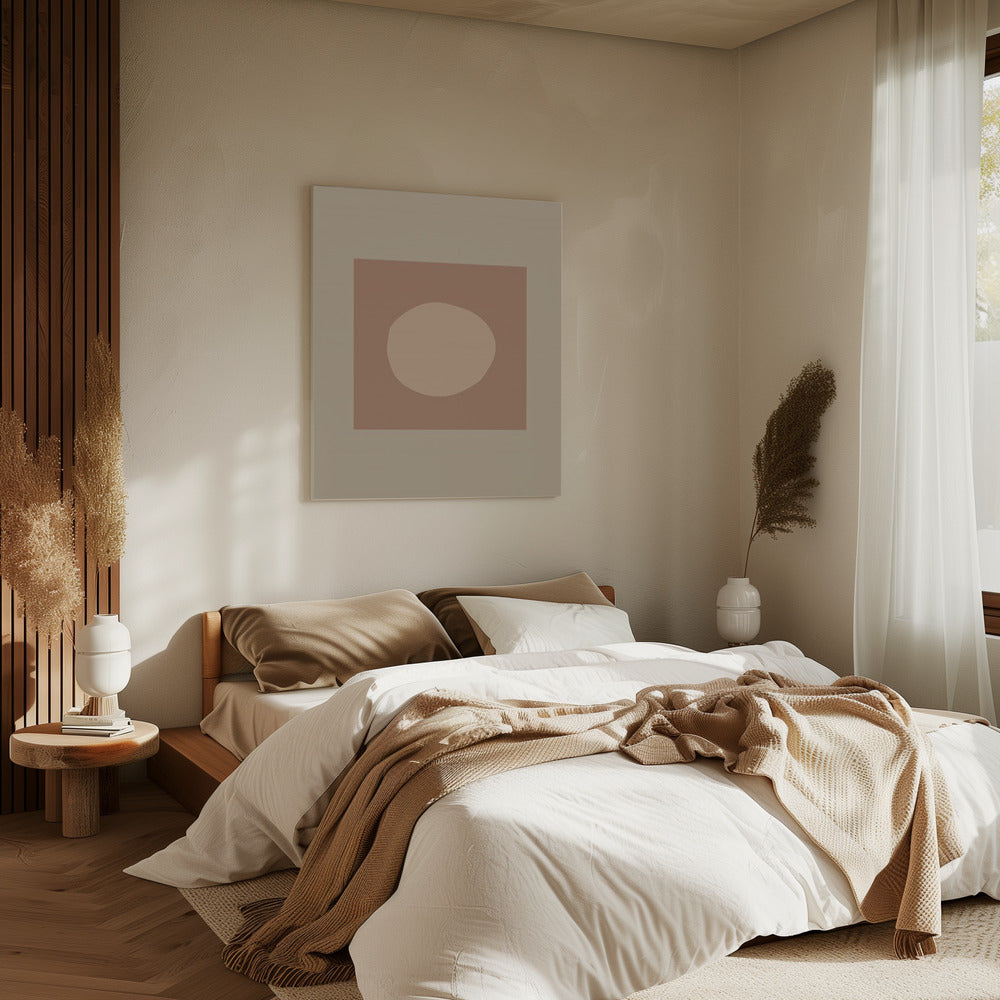 Circle Mocha | Canvas