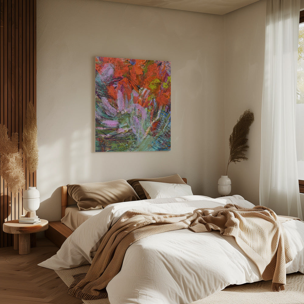 Vivid Bloomscape | Canvas