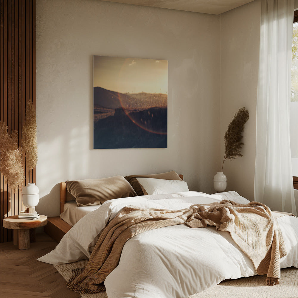 Golden Horizon Glow | Canvas