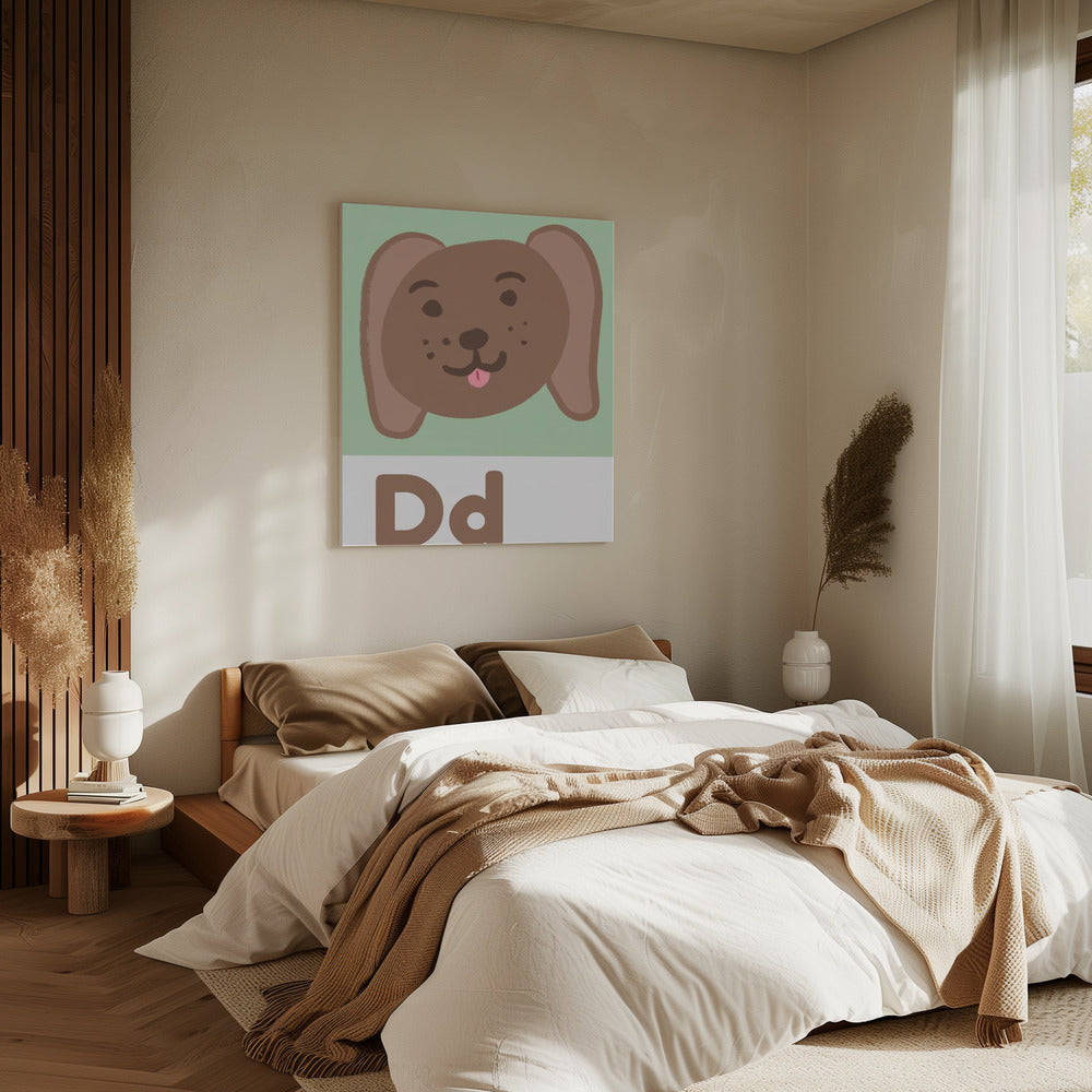 Puppy Alphabet Fun | Canvas