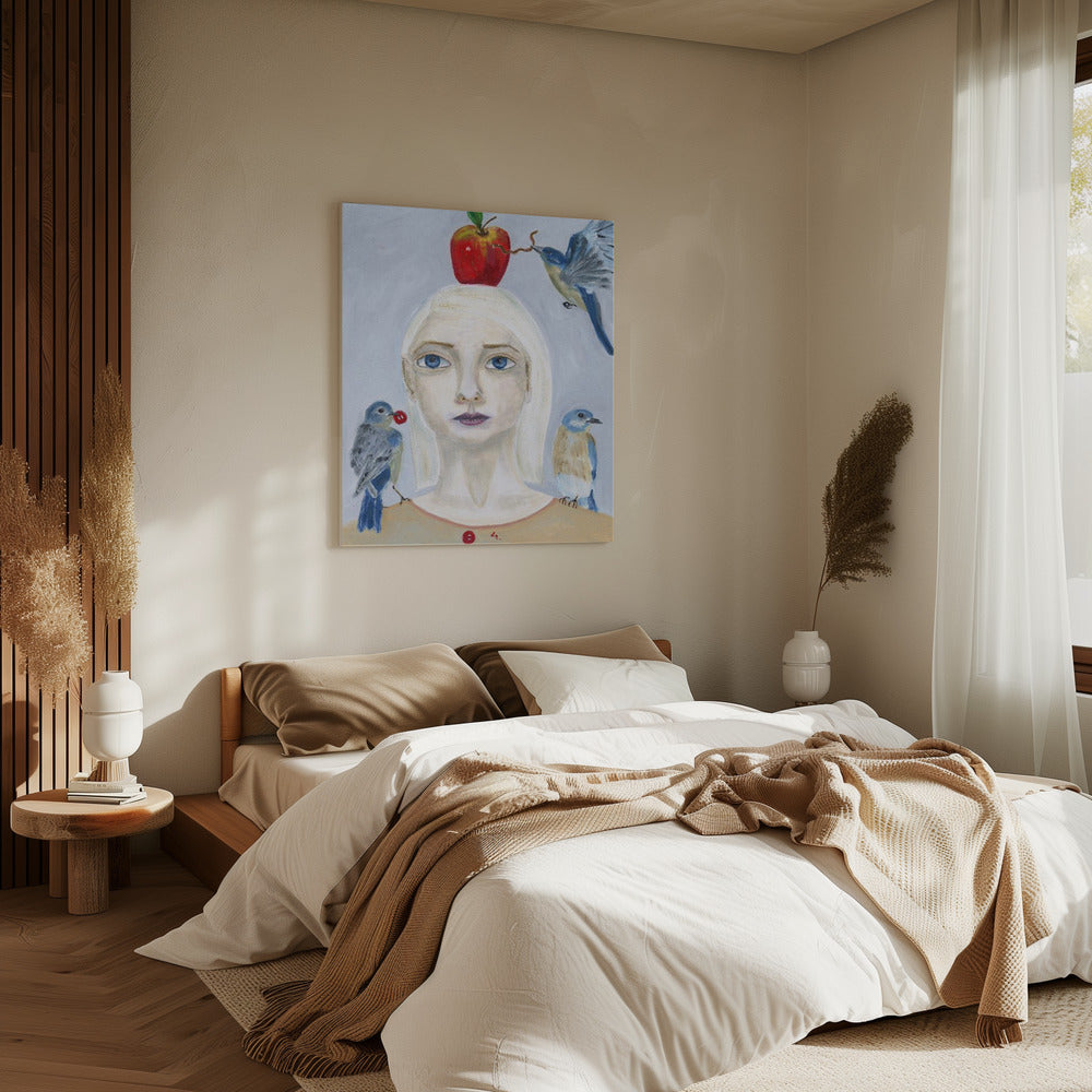 Nordic Woman Courage | Canvas